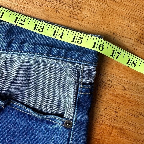 Guess Georges Marciano Cutoff Denim Shorts 90s Size 36 Waist 32 Vintage Retro - Picture 3 of 13